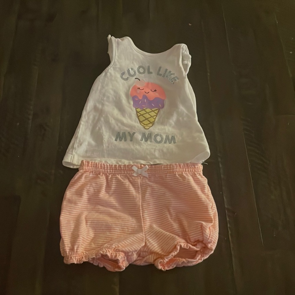 Tank top and shorts